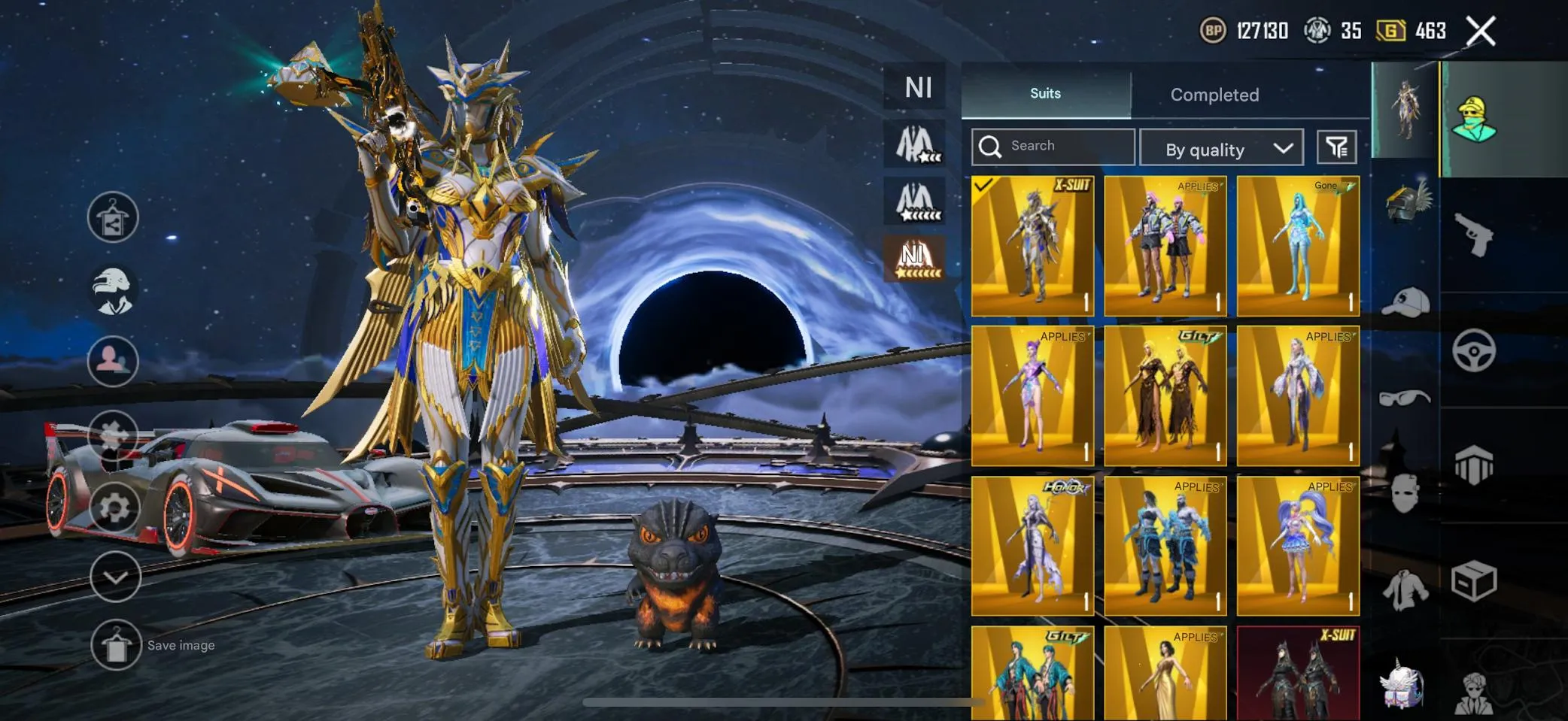 PGM244 82 ACCOUNT 2 FULL M416 11 CHATS PHARAOH XSUIT 7 6 SPORTSCARS FAT (G)